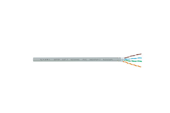 comprar el cable de Ethernet de 600MHz Cat7 Cat7 S-FTP 4 empareja interferencia baja online manufacture