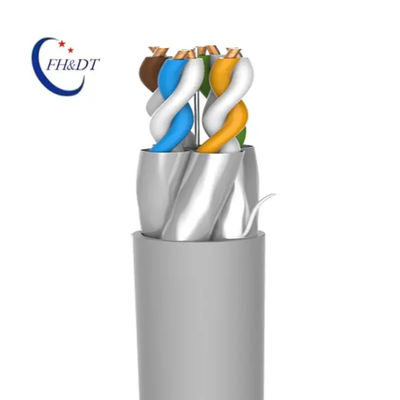 Un buen precio. La interferencia baja U-FTP protegió la chaqueta del PVC LSZH de Cat6a Lan Ethernet Cable en línea